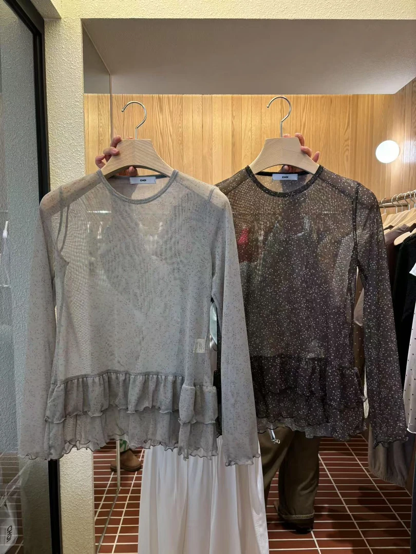 韩国洋气女人味打底长袖