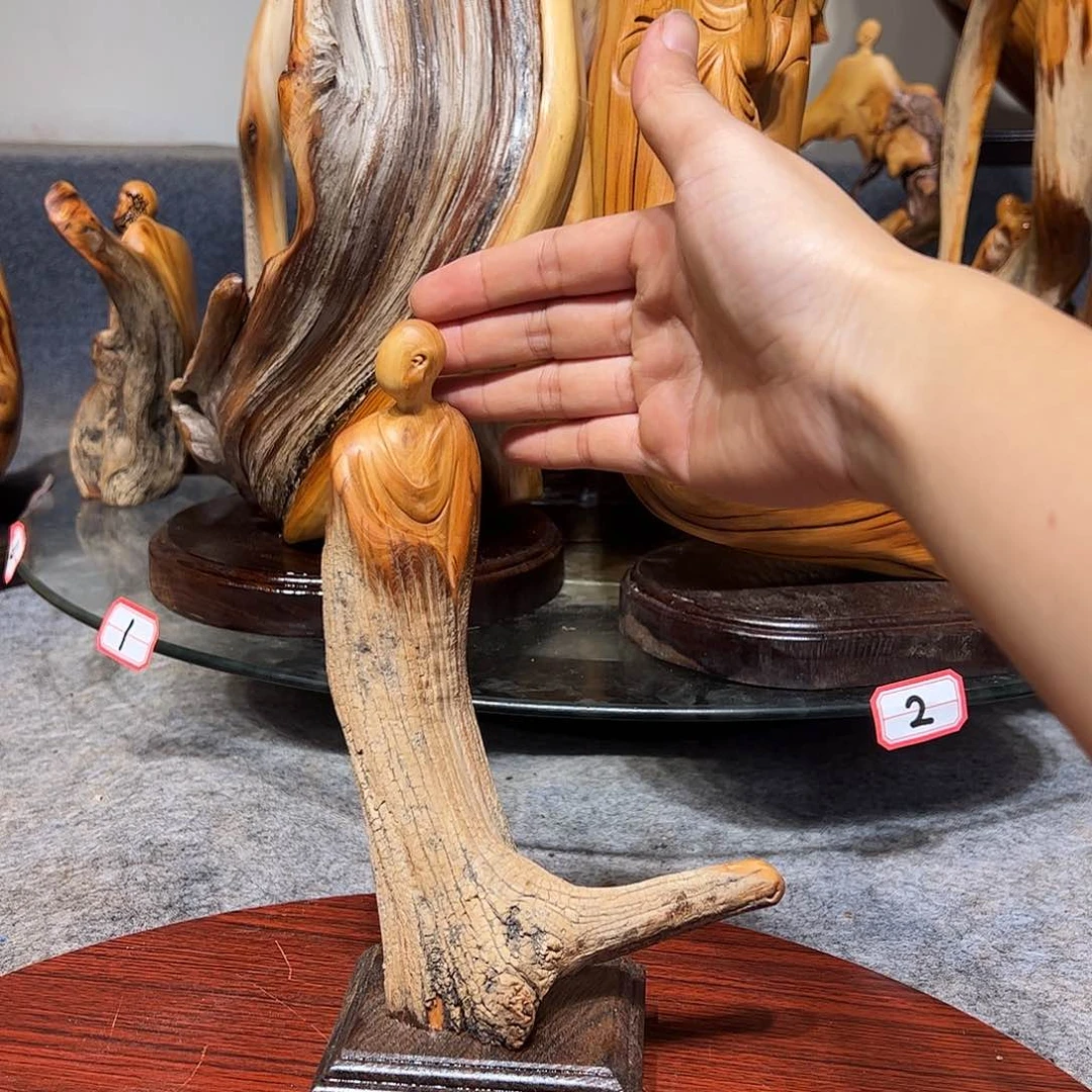 柏木崖柏木手把件摆件