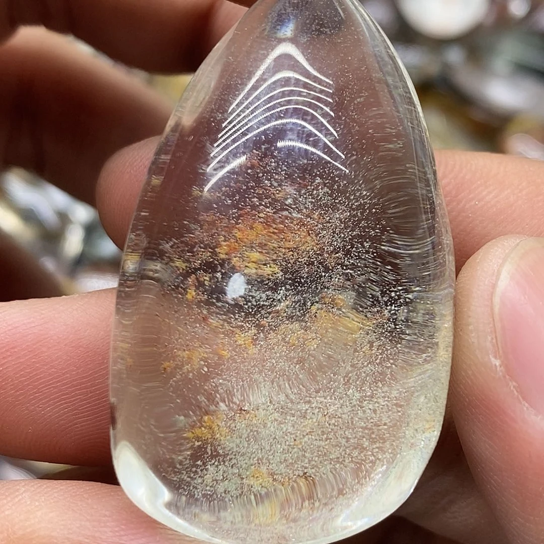 水晶未镶嵌珠宝半成品