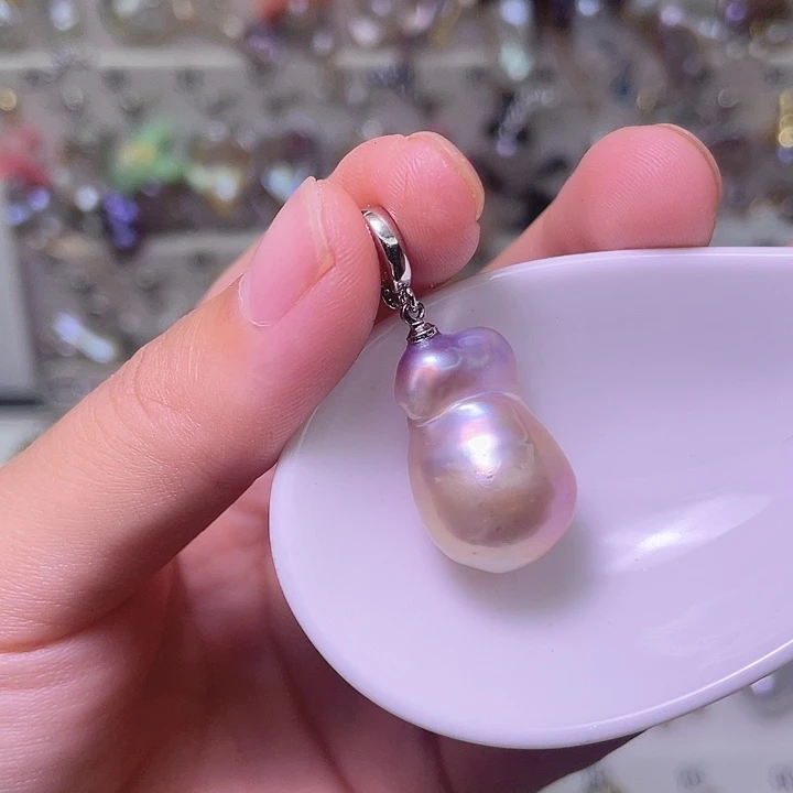 颈饰合金淡水珍珠80