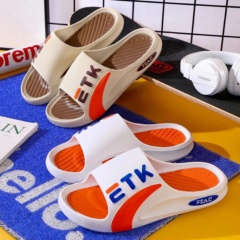 【居家情侣】厚底运动款拖鞋四季款潮流软顶休闲男士凉拖鞋时尚鞋