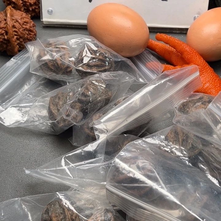 文玩核桃把件楸大胖78