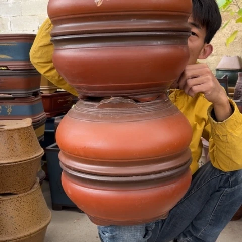 花盆紫砂特价包邮送到