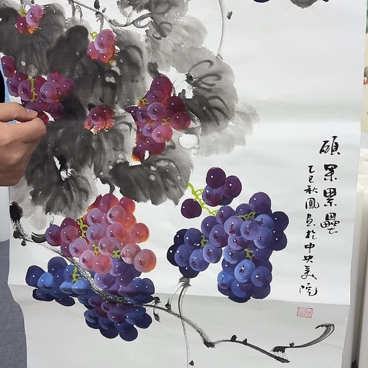 国画手绘国画作品