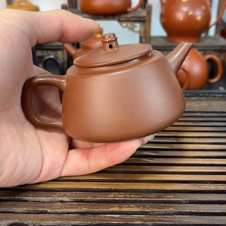 紫砂茶壶原矿紫砂手工制作