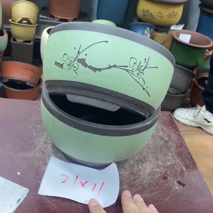 紫砂花盆破损包赔