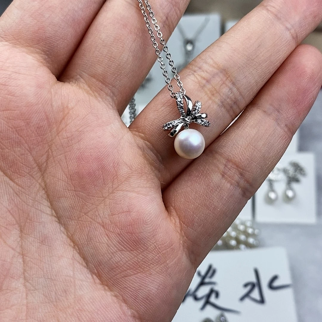 淡水珍珠未镶嵌耳饰