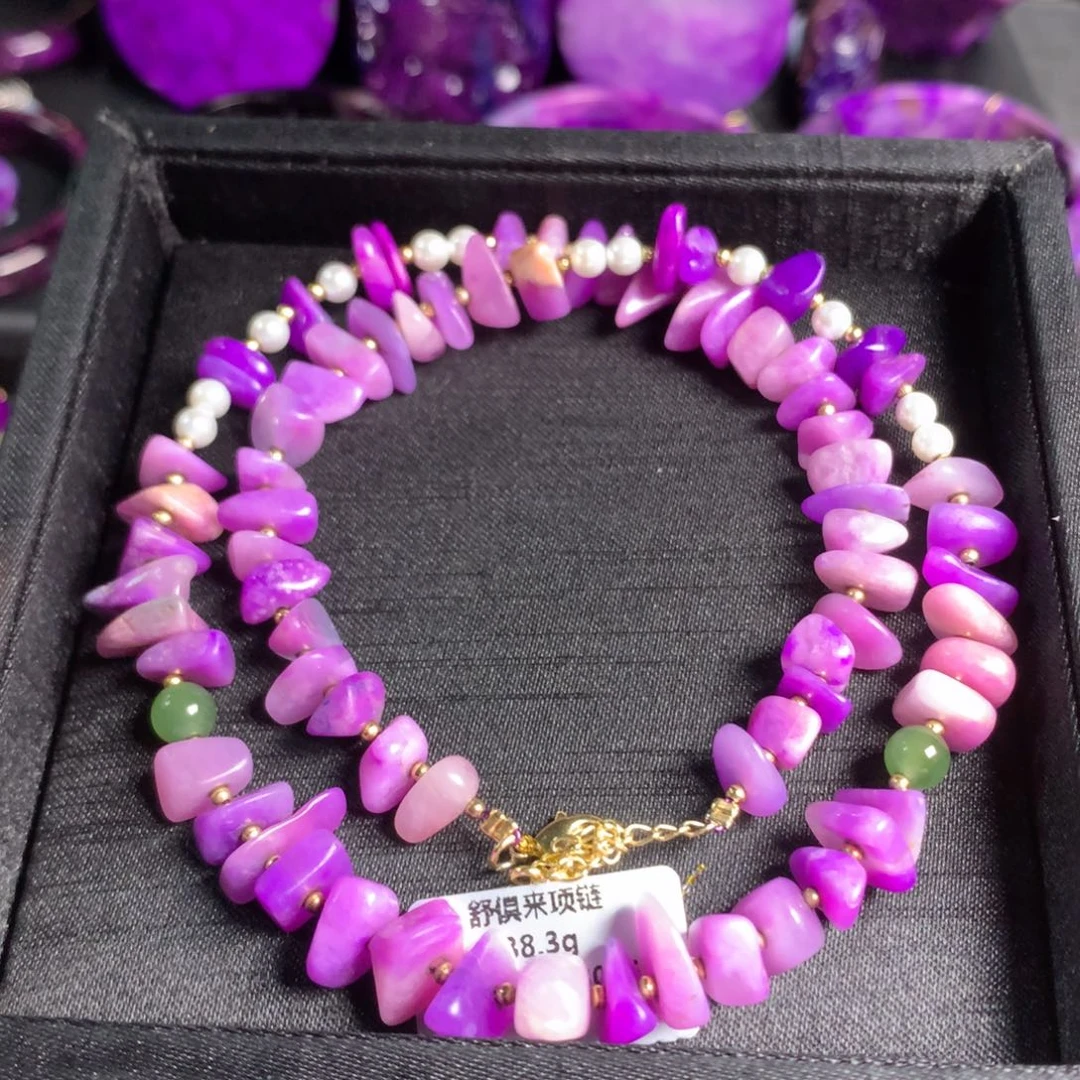 未镶嵌苏纪石（舒俱来）项链