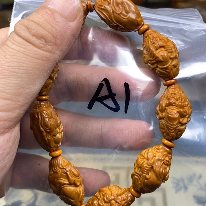 橄榄核手串/手链橄榄核雕工艺手串