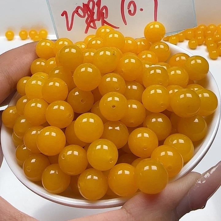 玛瑙/玉髓未镶嵌珠宝半成品N108卡10mm20颗