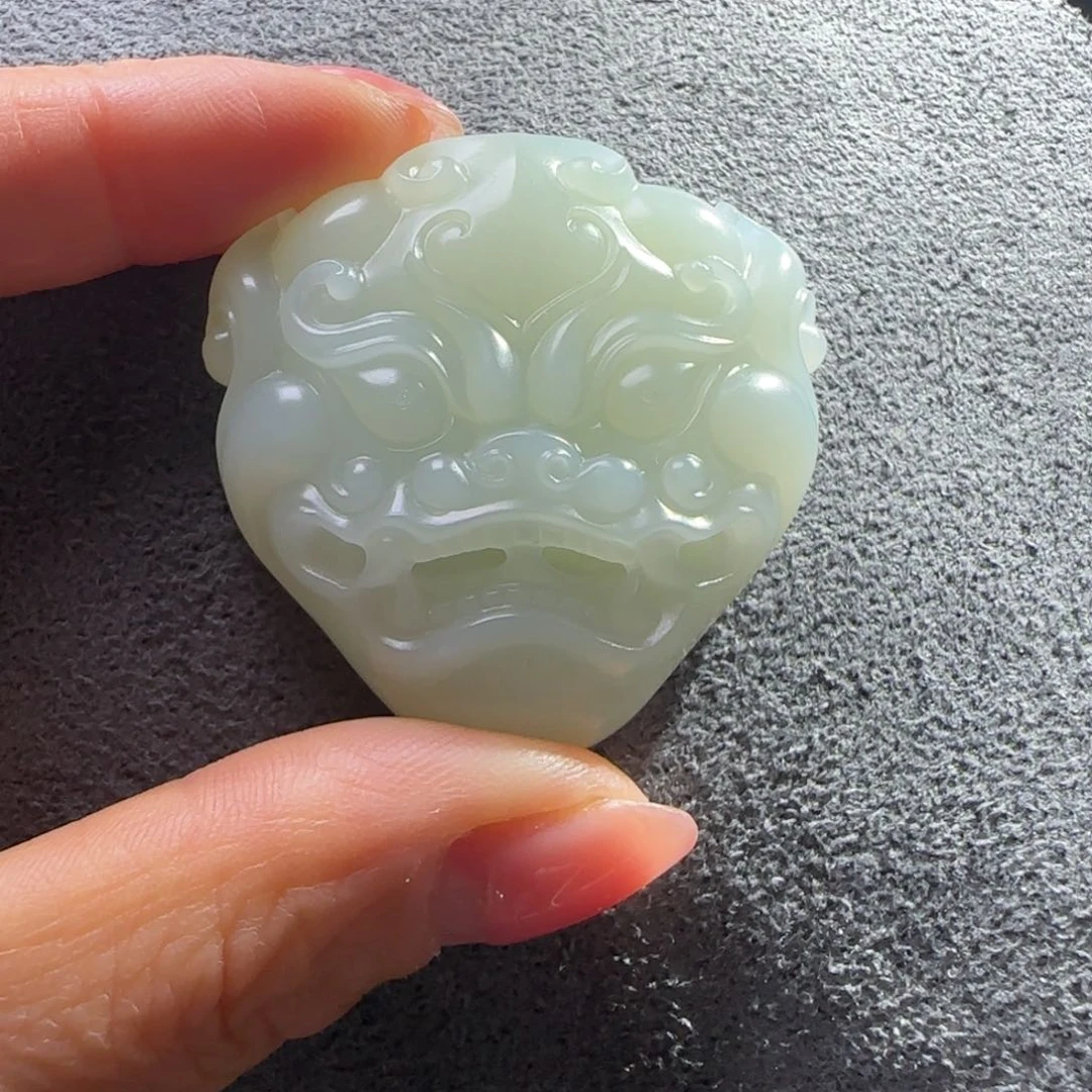 和田玉（白玉）吊坠(不含链)未镶嵌