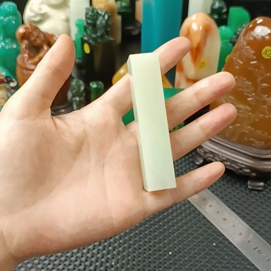 寿山石印石芙蓉青素章