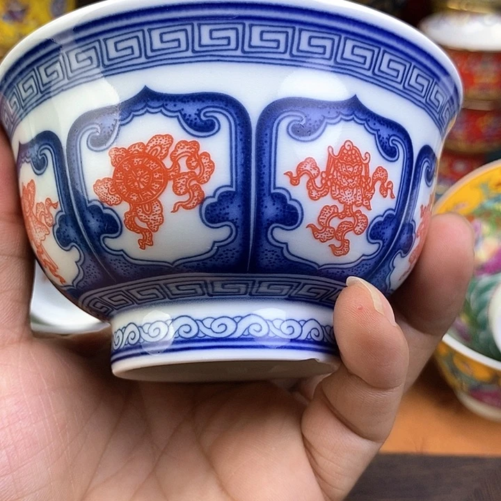 景德镇陶瓷藏式茶碗