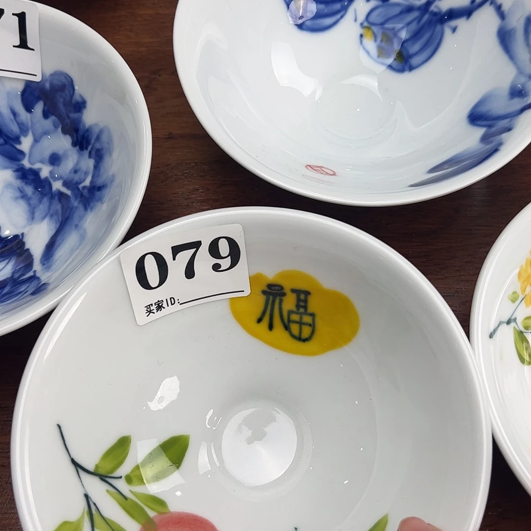 瓷片景德镇陶瓷手工手绘制作