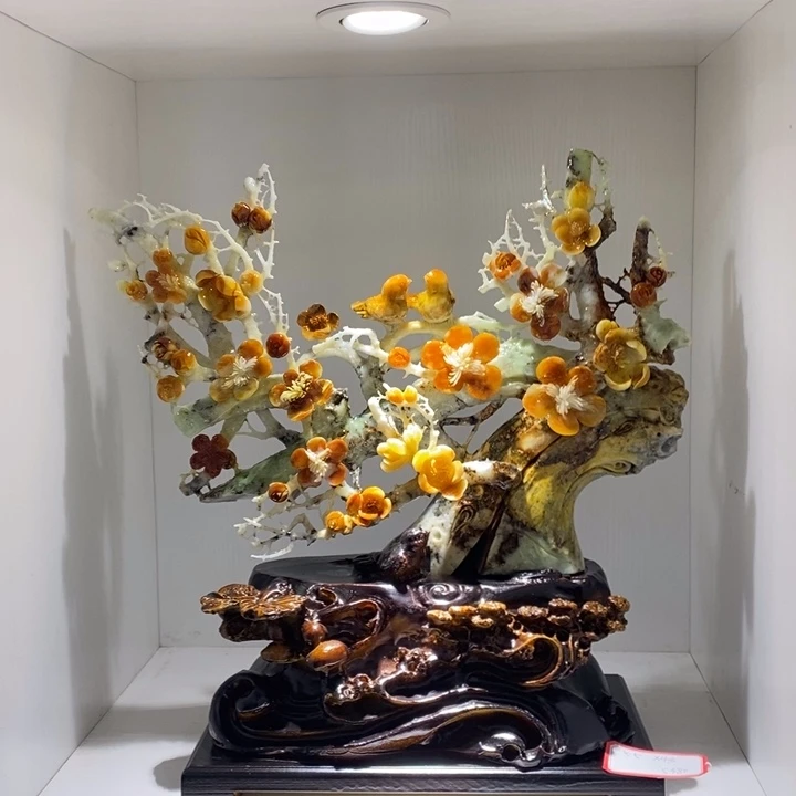 未镶嵌蛇纹石玉（覆膜）珠宝奇石