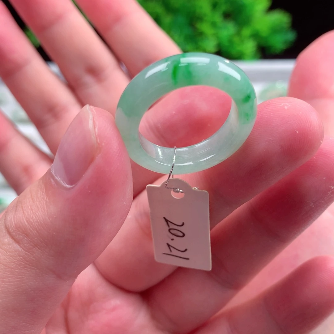 未镶嵌戒指翡翠天然