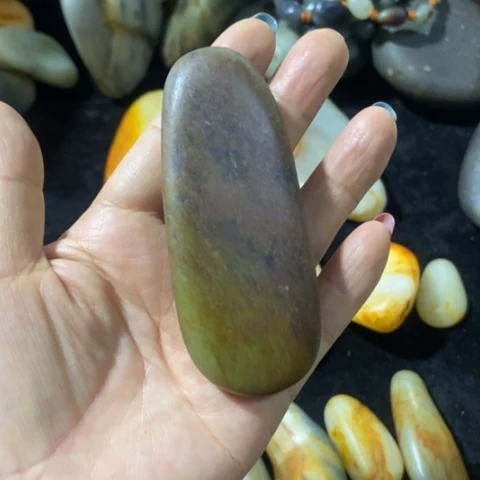 和田玉（糖玉）未镶嵌车挂