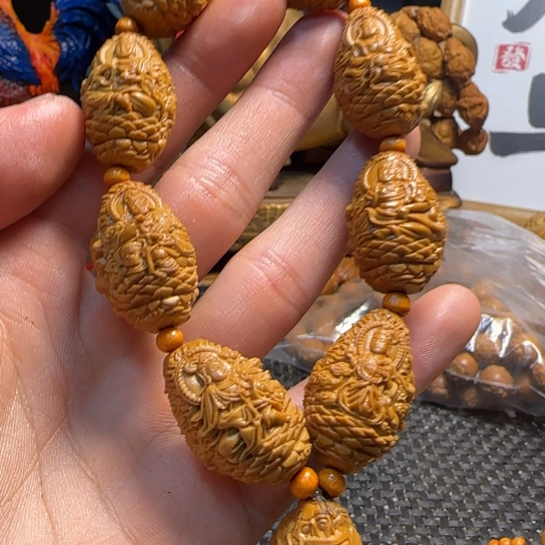 橄榄核手串/手链九龙观音