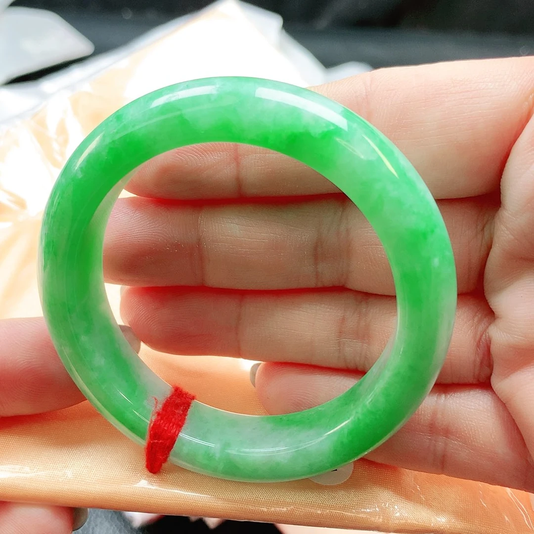 未镶嵌手镯翡翠正圈1412