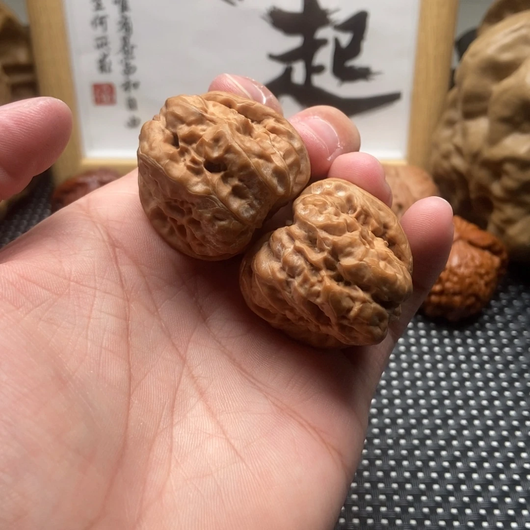 吊坠文玩核桃36全品蛤蟆头