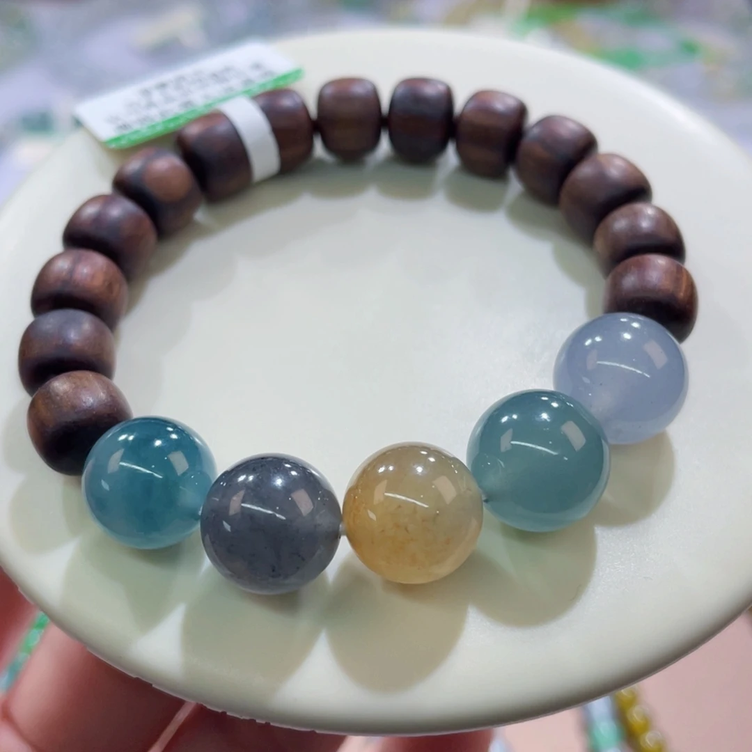 未镶嵌手链翡翠莫兰迪卡11+