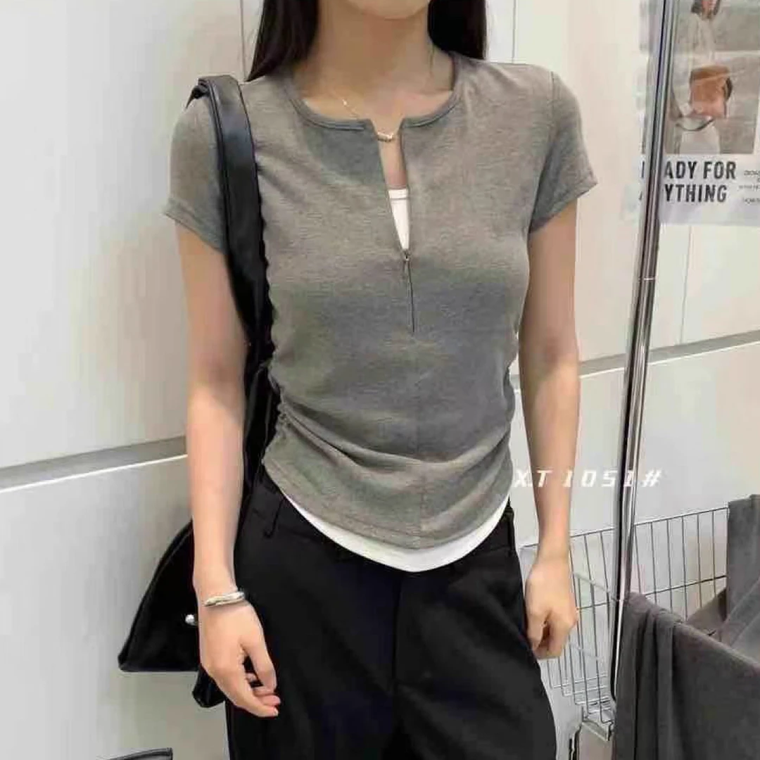 【海南珍珍】新品韩版百搭上衣 9247