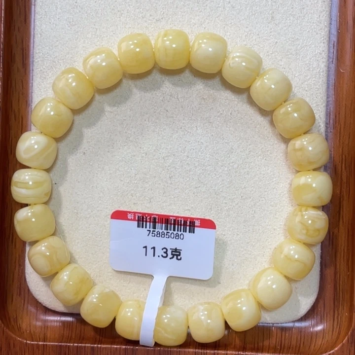 蜜蜡手链未镶嵌蜜蜡