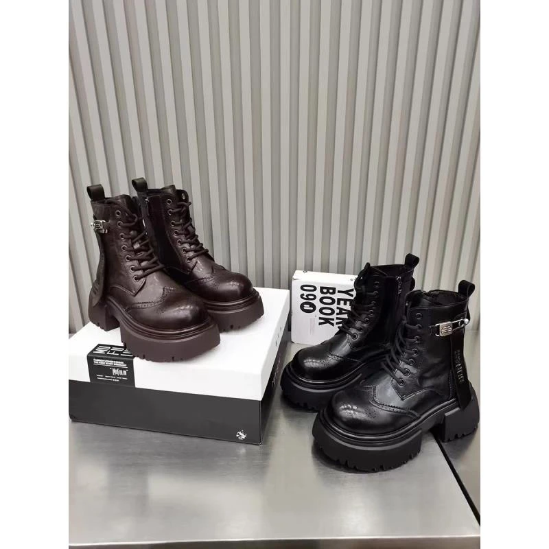 机车风.轻奢时尚复古百搭马丁靴 2896