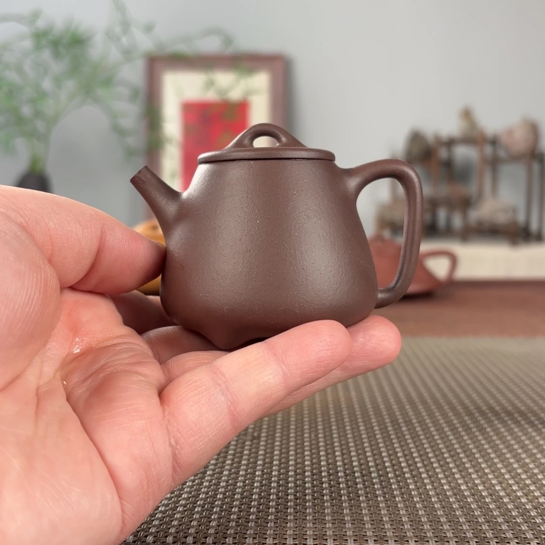 茶壶紫砂黄龙山原矿紫砂壶120