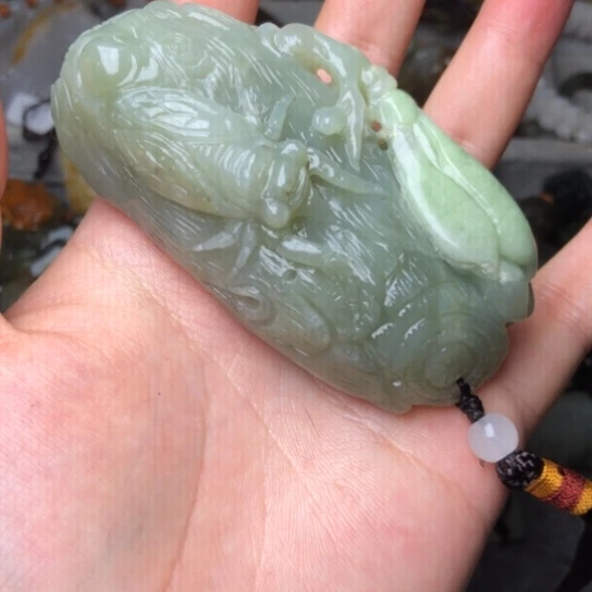 袁***真和田玉未镶嵌把件
