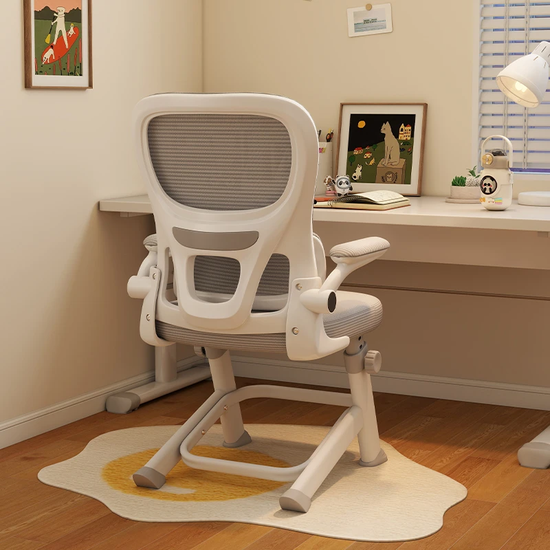 家用学习椅子青少年中学生人体工学可升降写字专用办公书桌电脑椅