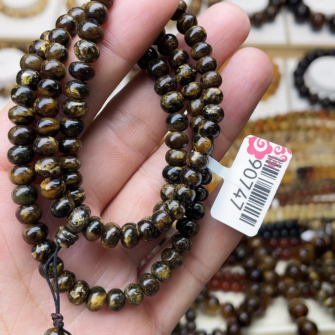 琥珀未镶嵌裸石六90747