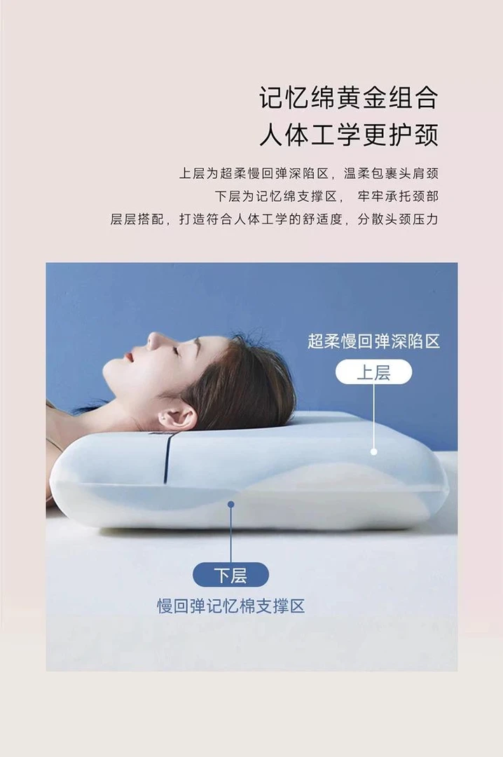 第二代40D深睡pro枕慢回弹