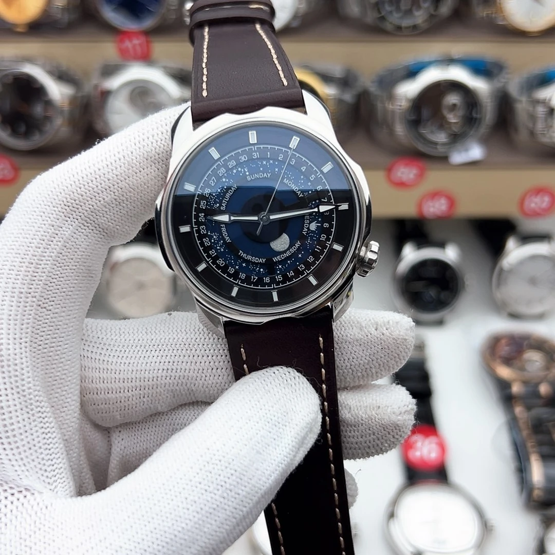 精钢柏尼时星空机械