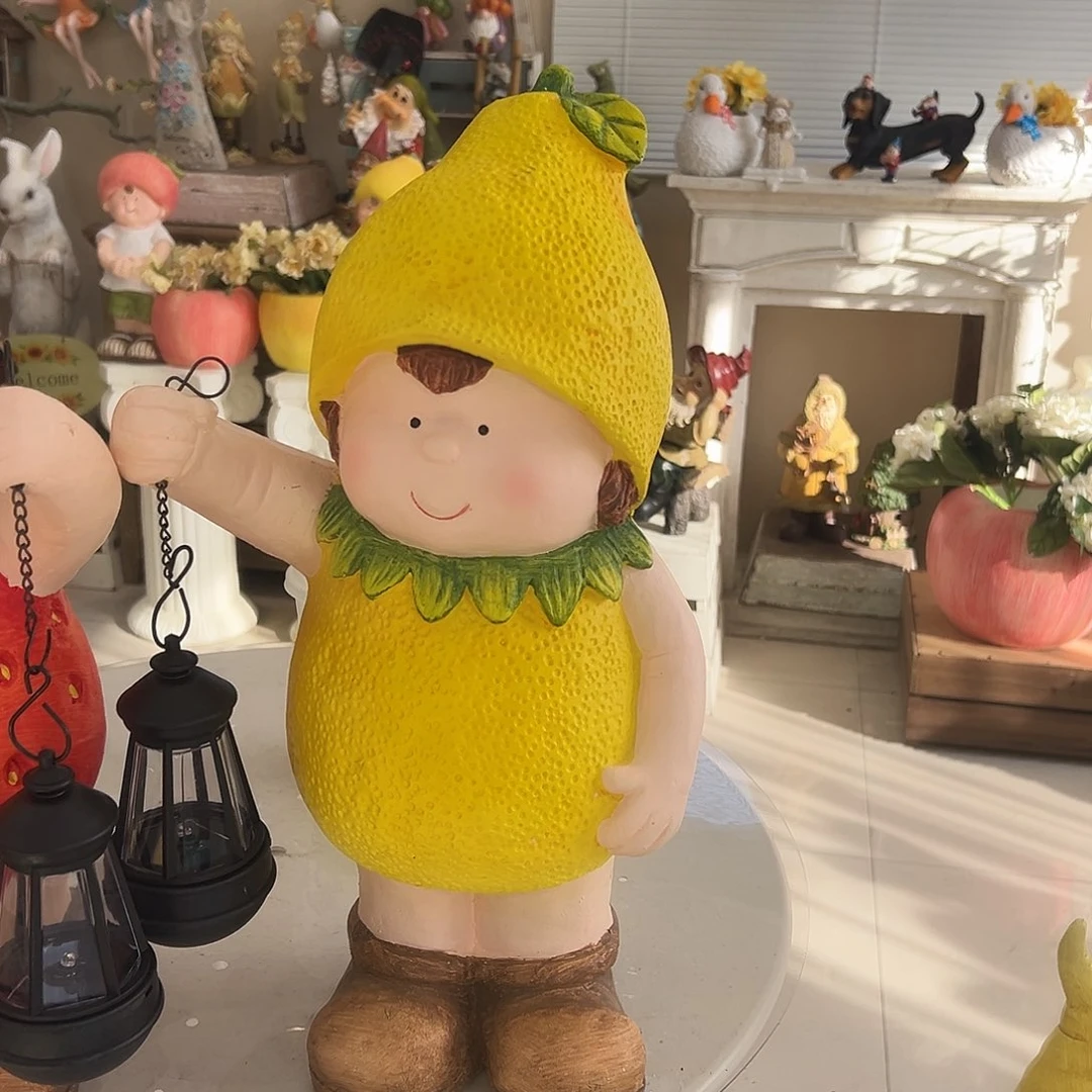 花园摆件红红火火