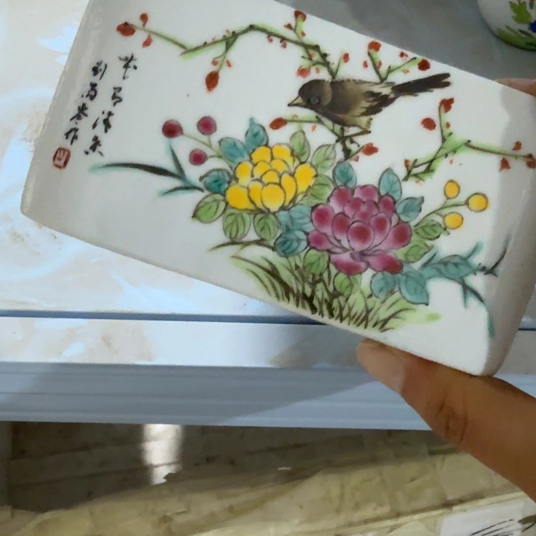 瓷片摆件等方式在不同部位