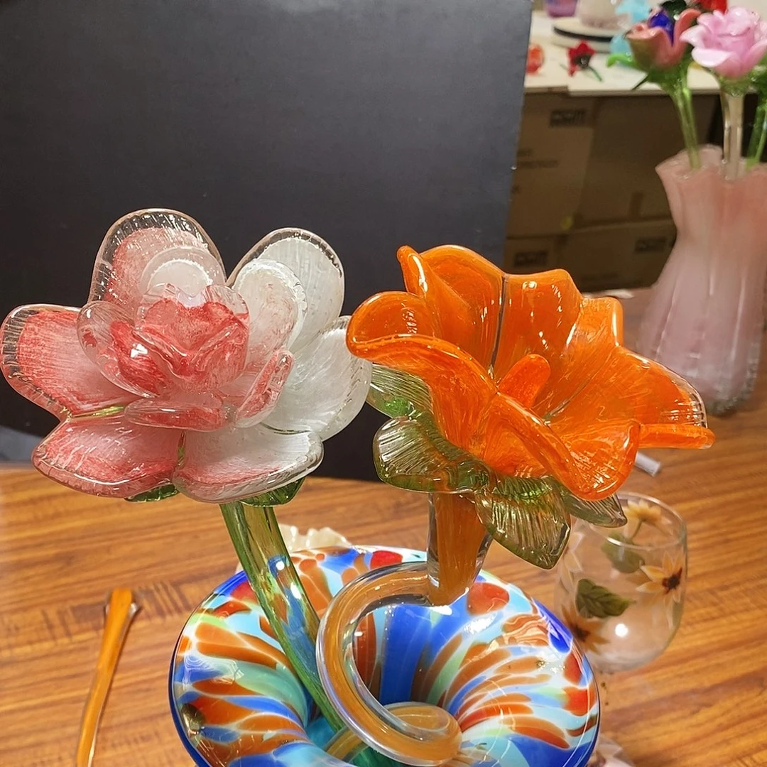 琉璃百合花琉璃两只