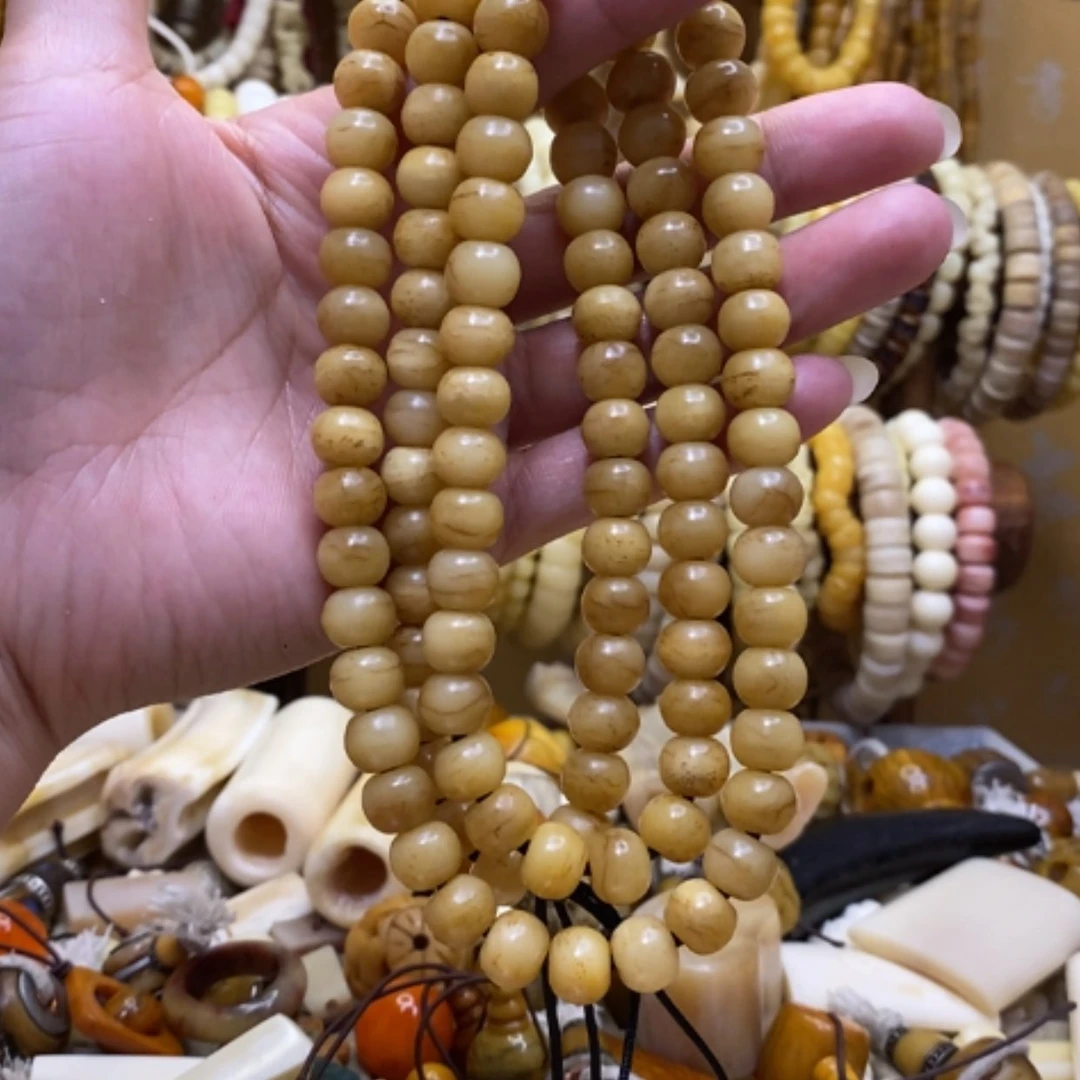 【闪购商品】手串/手链牛骨直径10苹果圆