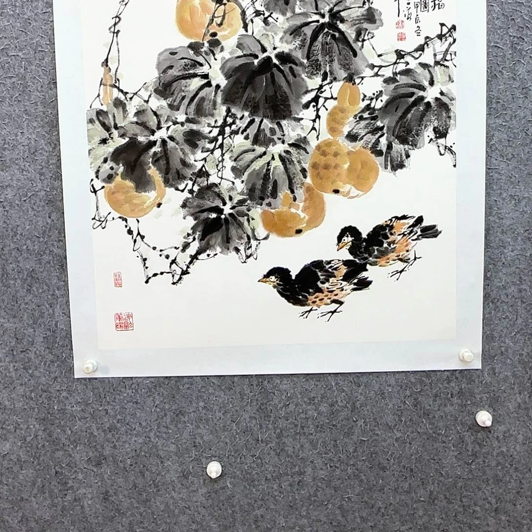 国画夏日里一颗星星