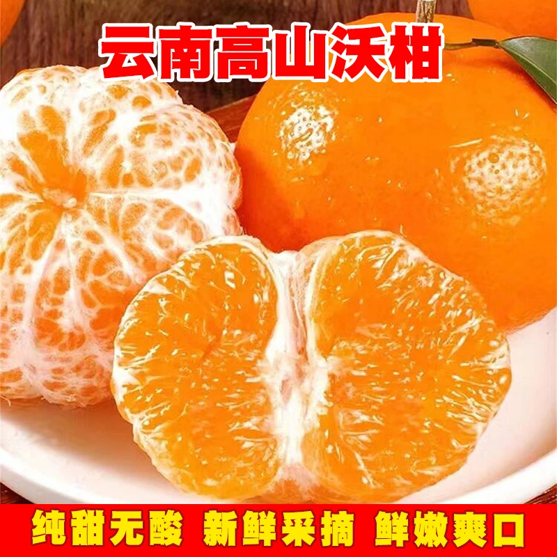 云南高山爆汁沃柑新鲜水果应当季整箱现摘一级精选桔子
