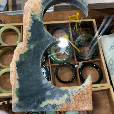 未镶嵌手链和田玉（糖玉）渡*