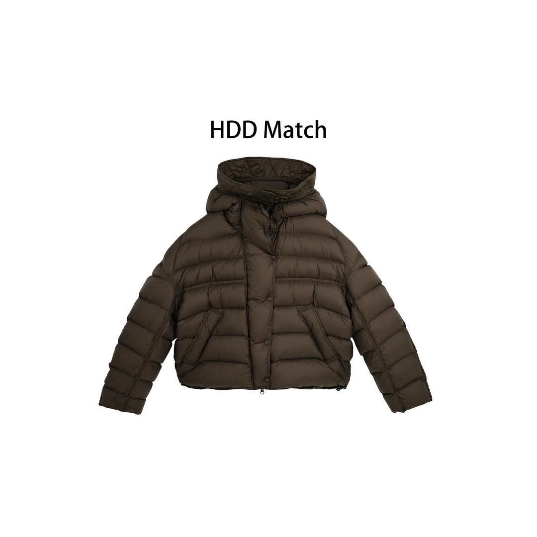 HDD- "冬季暖阳" 90白鸭绒 冬季女款保暖面包婴儿帽羽绒服 Y9105