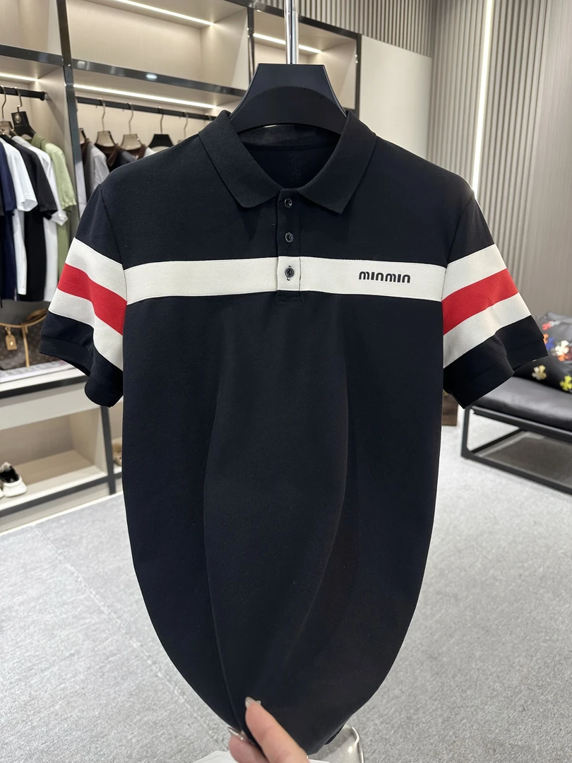 时尚潮流夏季百搭休闲男士商务爆款高端POLO衫