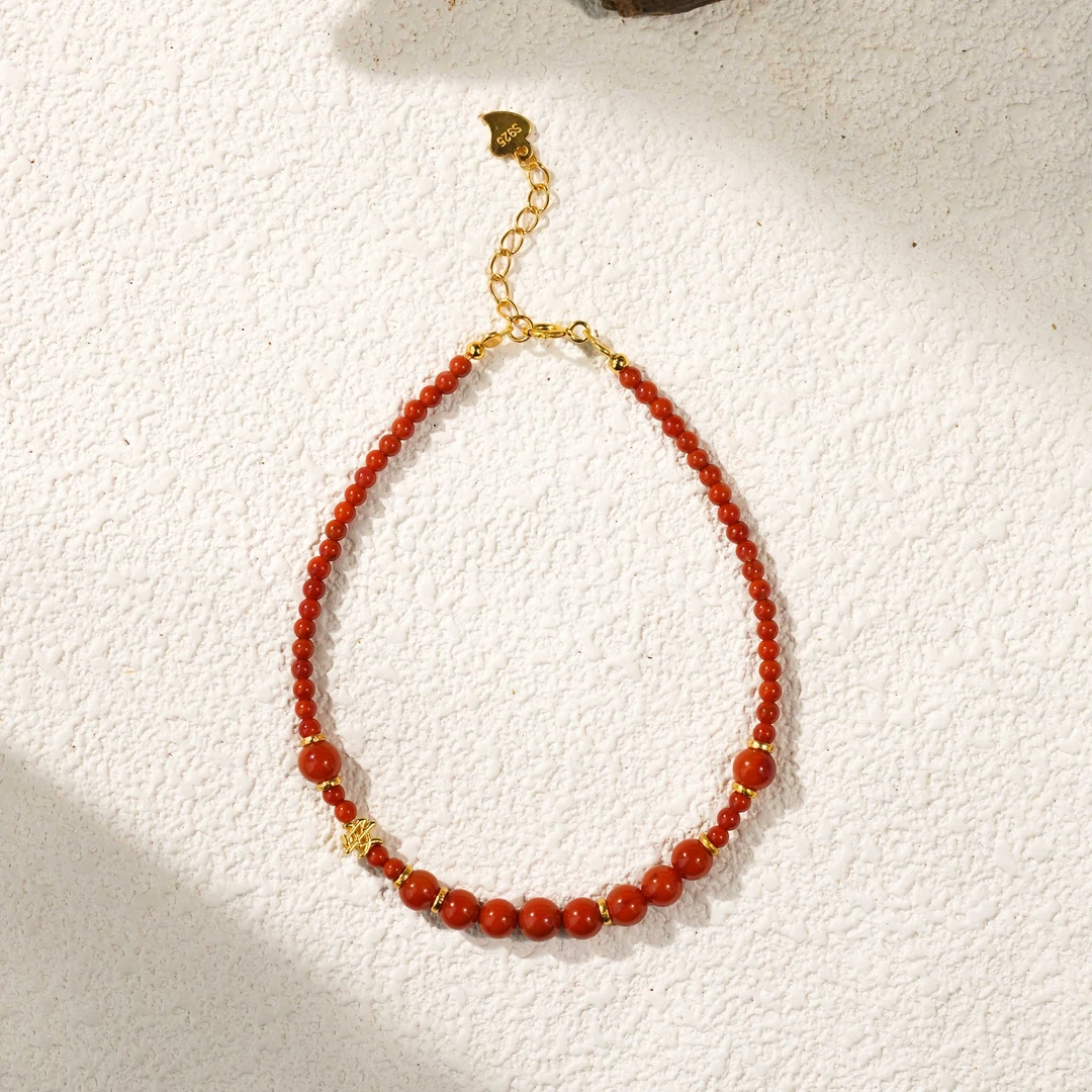 【平安赚】瓦西南红手串（天然珠宝多样性发其一）