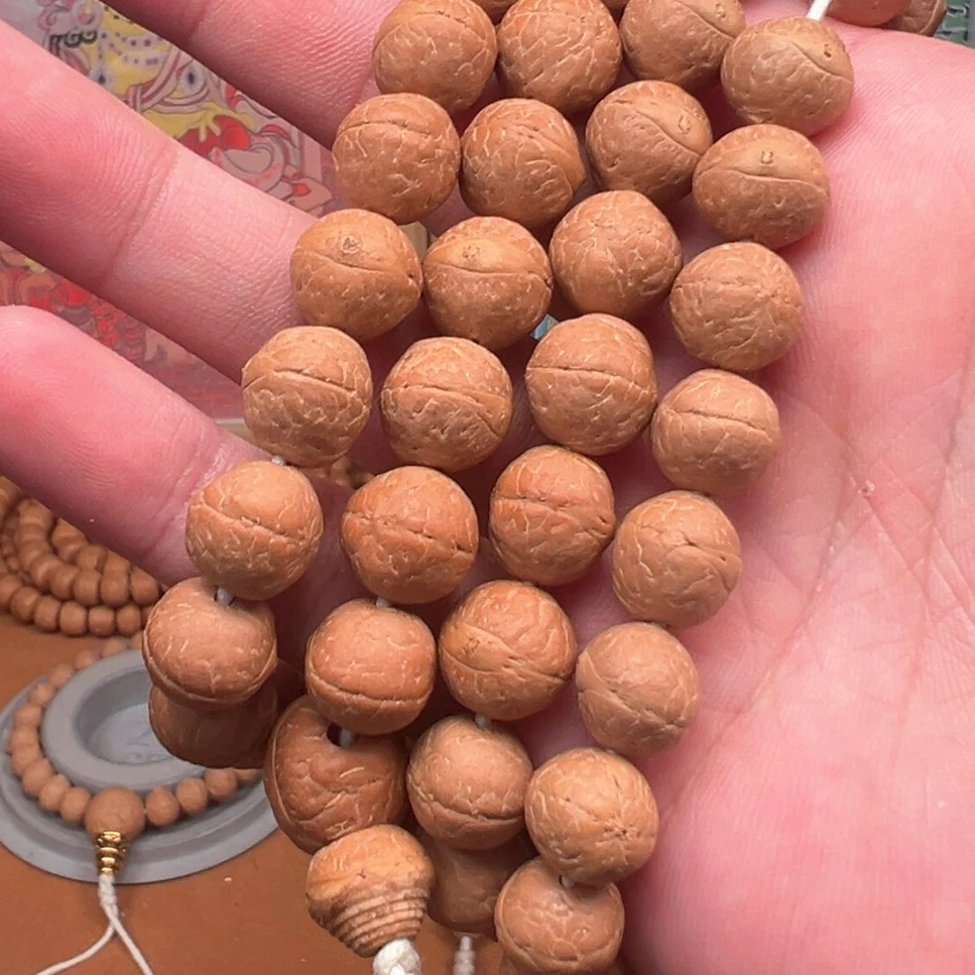 凤眼菩提手串12尺寸红皮手持