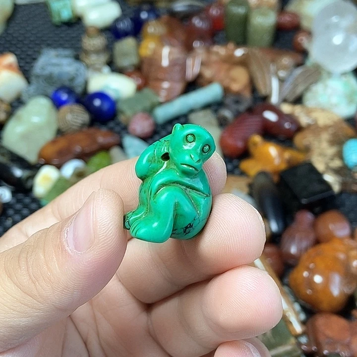 和田玉未镶嵌颈饰42