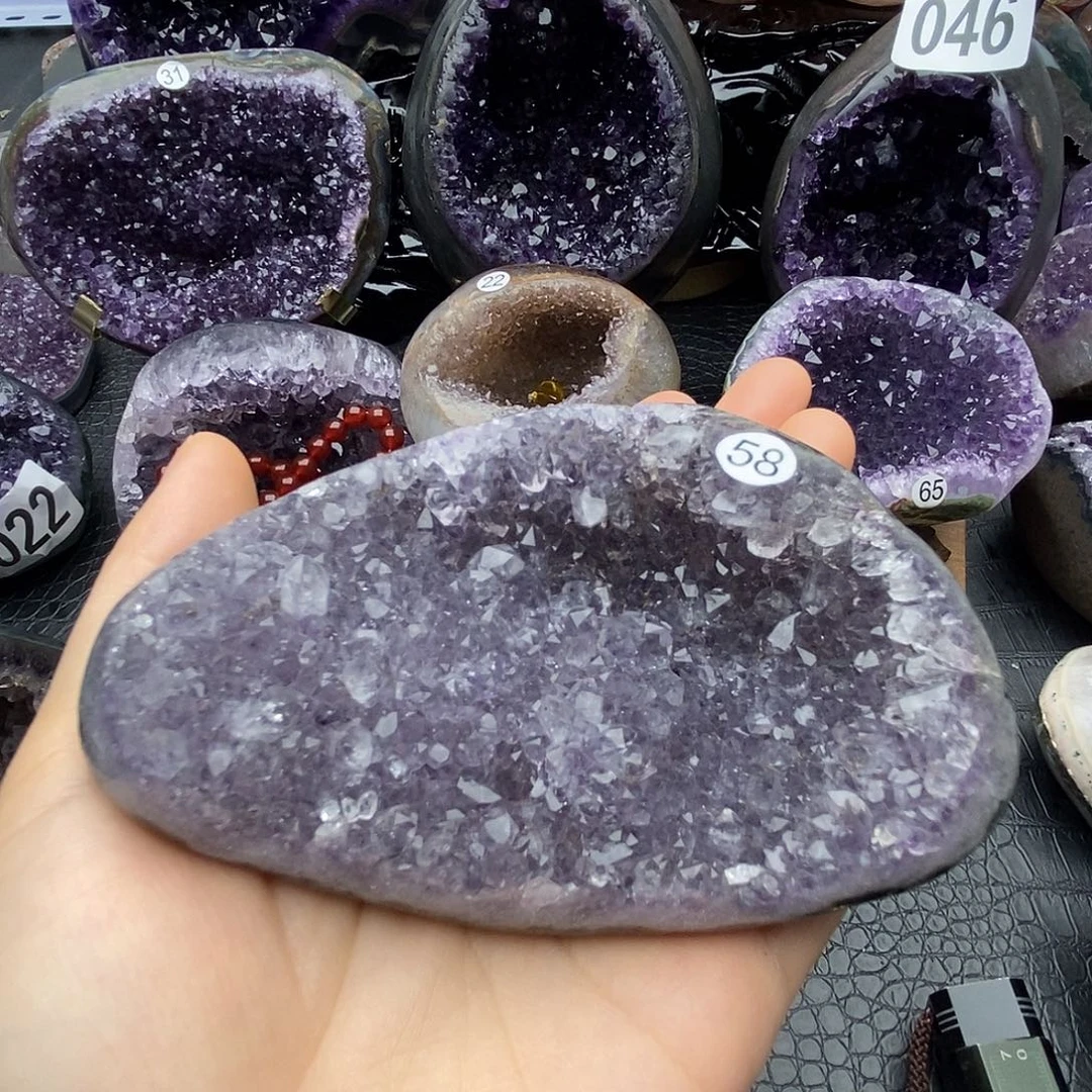 未镶嵌大型摆件（非配饰）紫晶