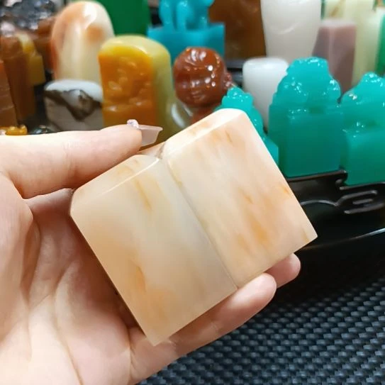 寿山石印石肉墩子80++++