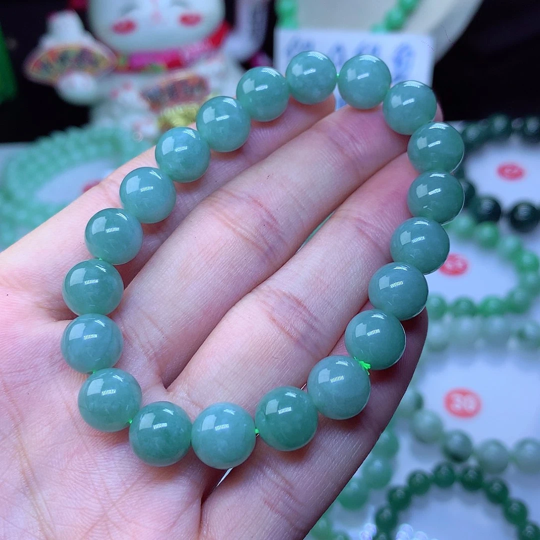 翡翠毛衣链未镶嵌卡9.7