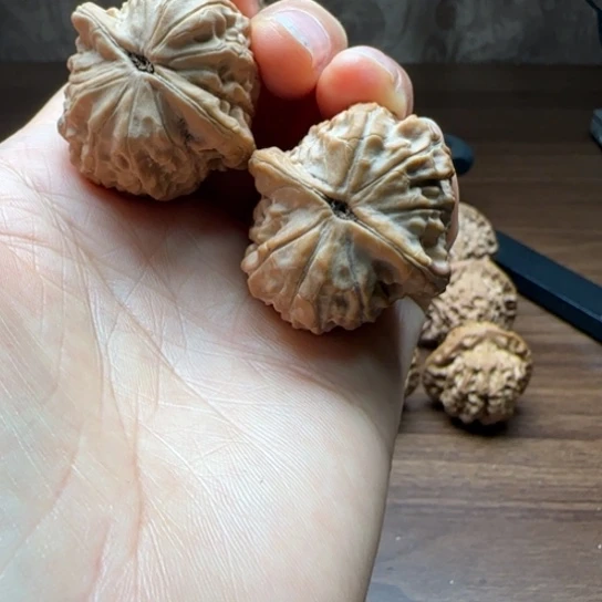 文玩核桃把件用****6陕西秦岭野生佛肚鸡心